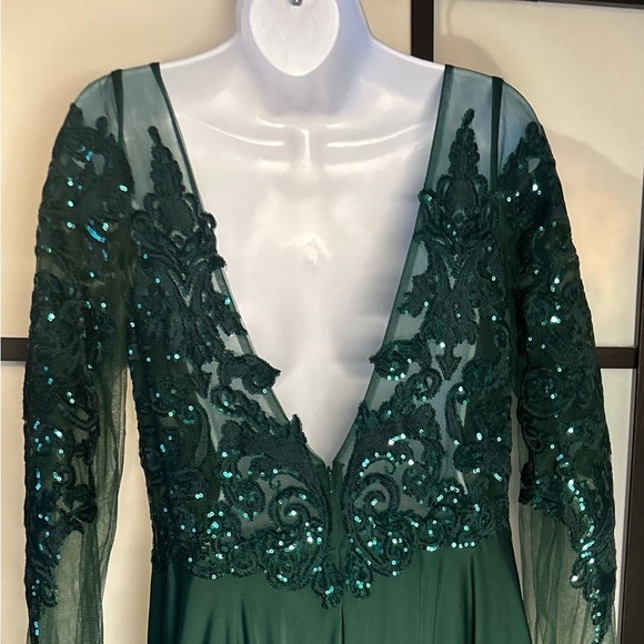 BICICI & COTY Evening Gown, Size Large - Picture 7 of 14